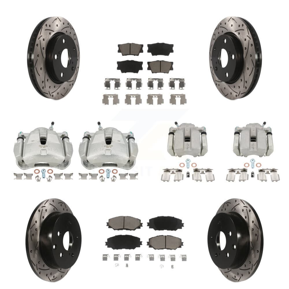 Transit Auto - KCD-100333C - Front and Rear Disc Brake Kits image 1
