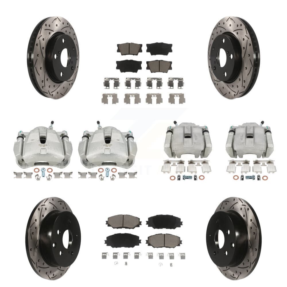 Transit Auto - KCD-100336C - Front and Rear Disc Brake Kits image 1
