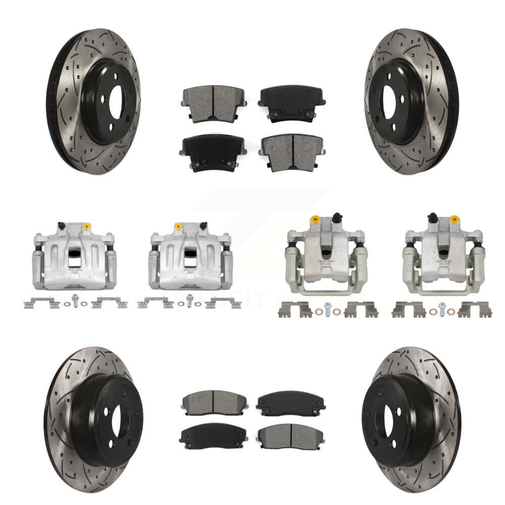 Transit Auto - KCD-100336S - Front and Rear Disc Brake Kits image 1