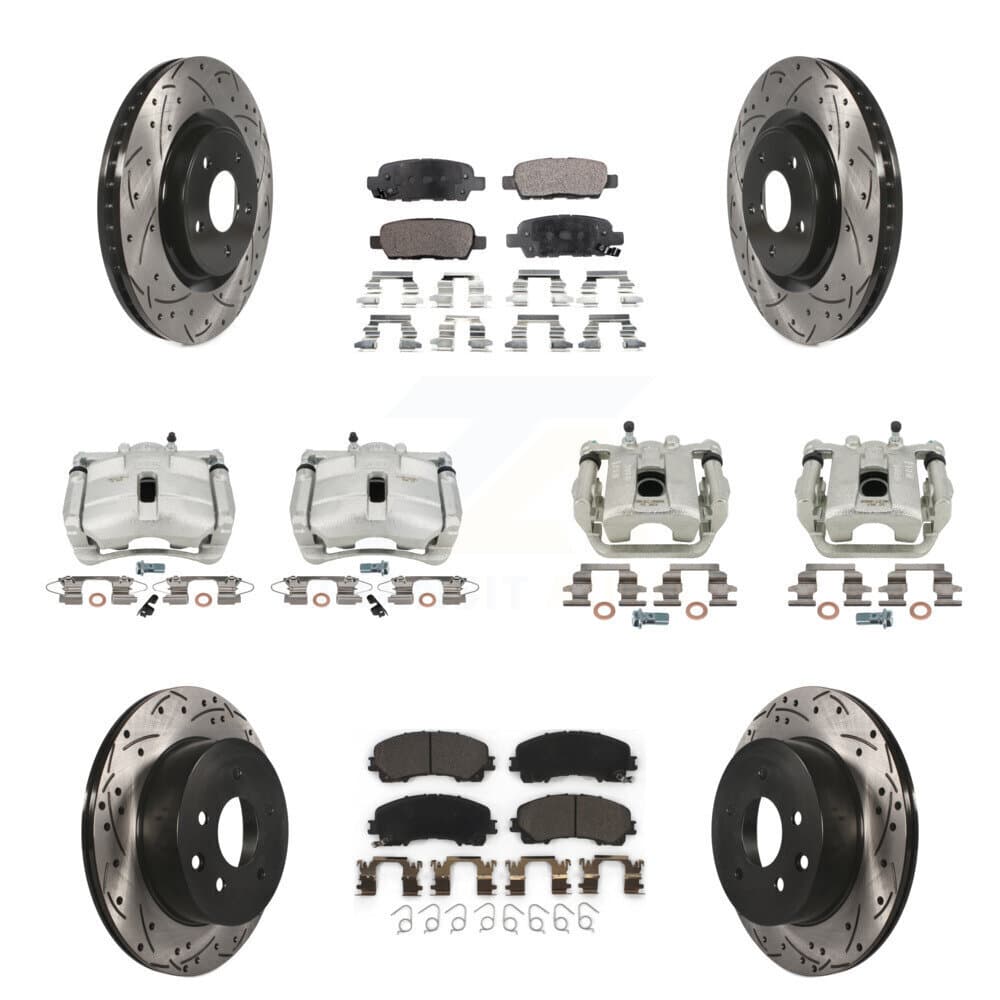 Transit Auto - KCD-100337T - Front and Rear Disc Brake Kits image 1