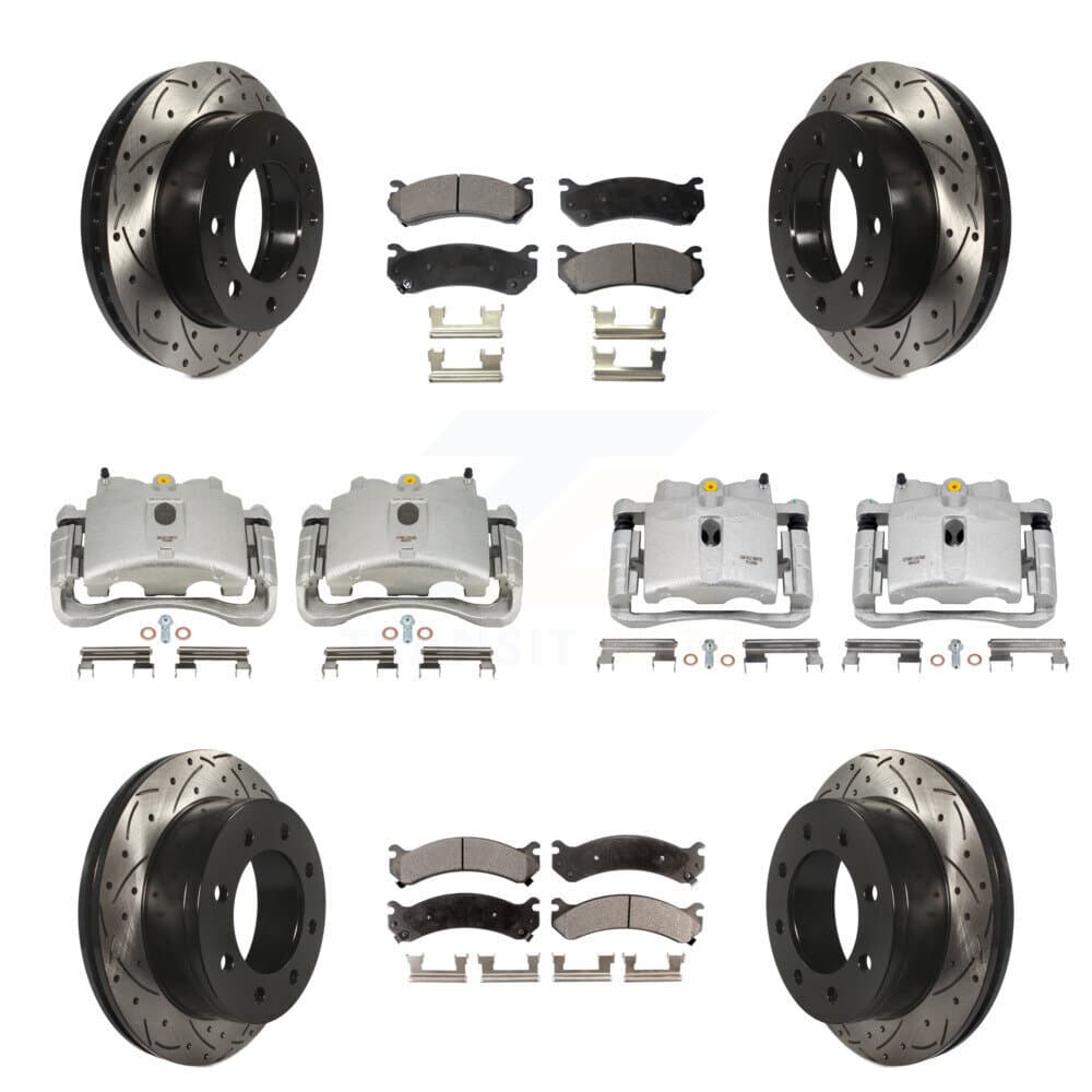 Transit Auto - KCD-100341P - Front and Rear Disc Brake Kits image 1