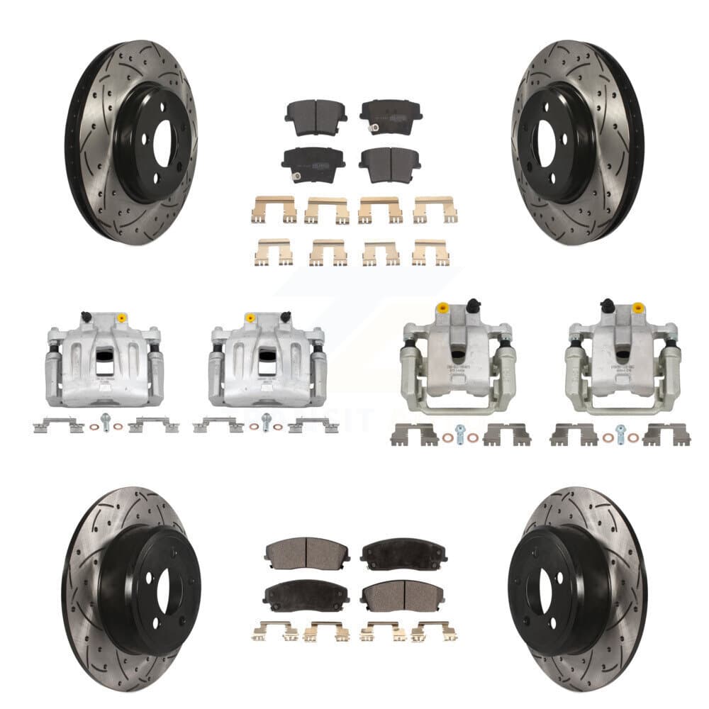 Transit Auto - KCD-100343P - Front and Rear Disc Brake Kits image 1