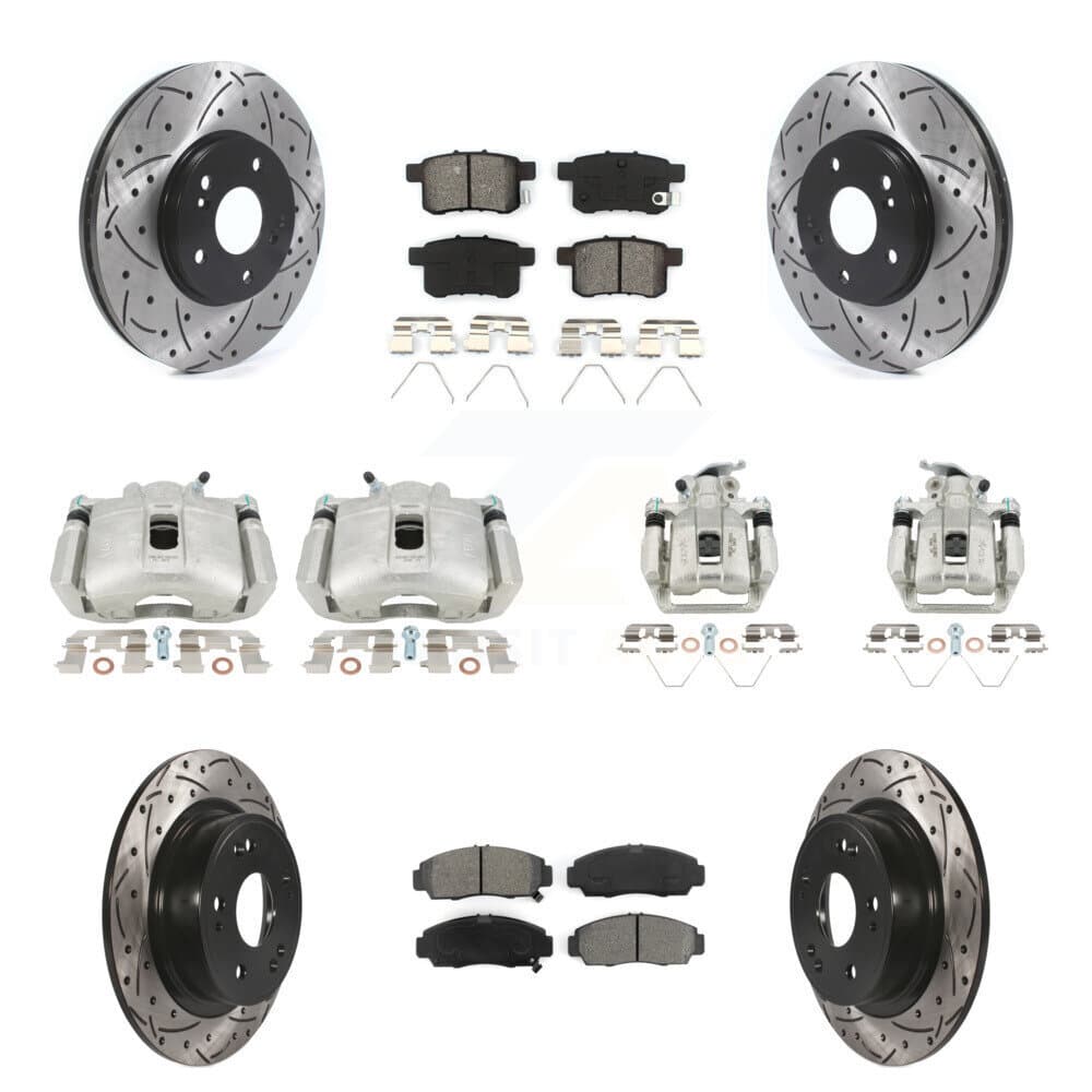 Transit Auto - KCD-100343S - Front and Rear Disc Brake Kits image 1