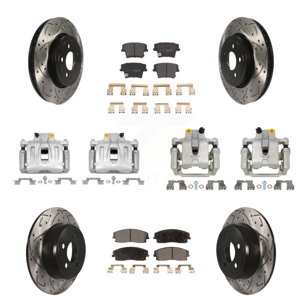 Transit Auto - KCD-100344P - Front and Rear Disc Brake Kits image 1