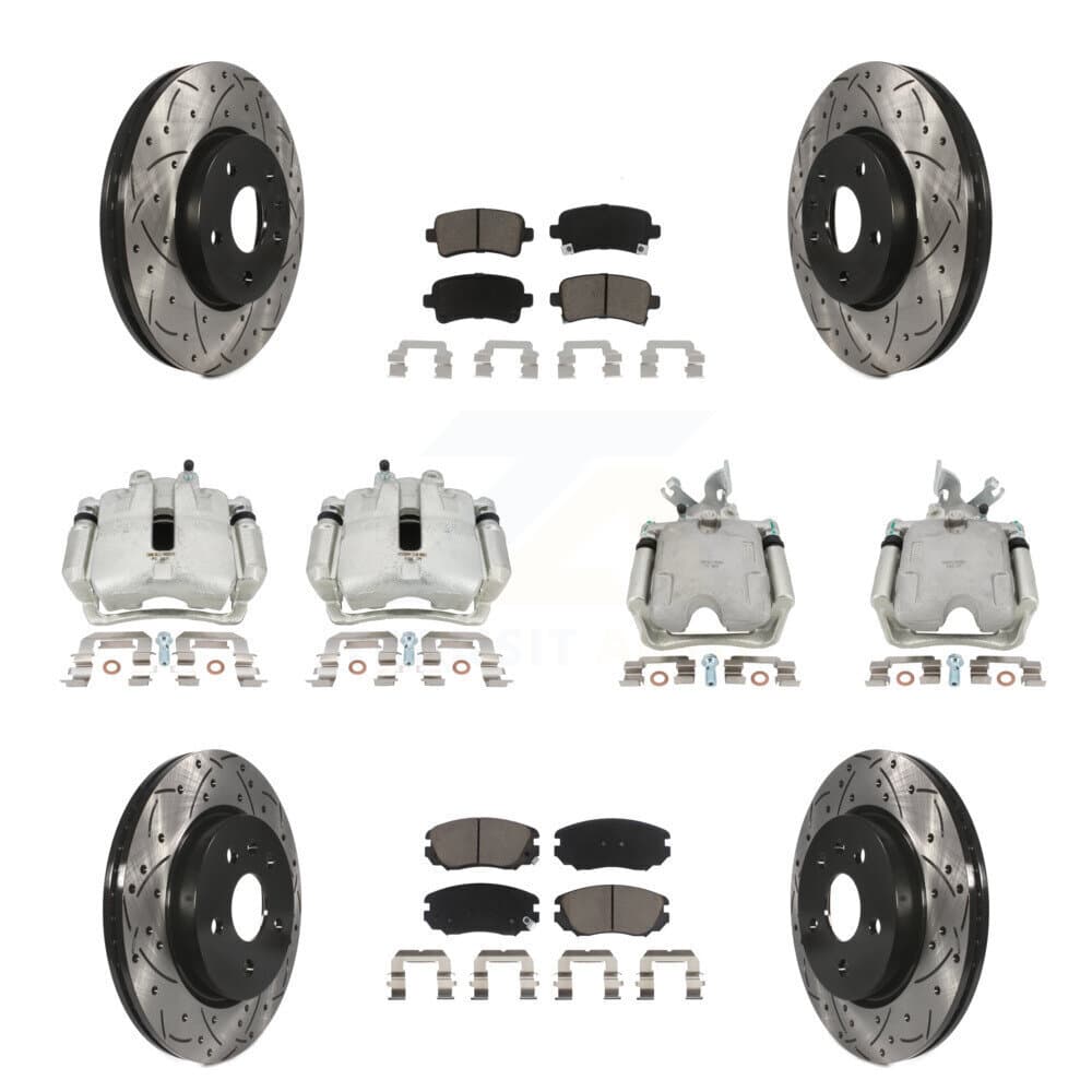 Transit Auto - KCD-100346C - Front and Rear Disc Brake Kits image 1