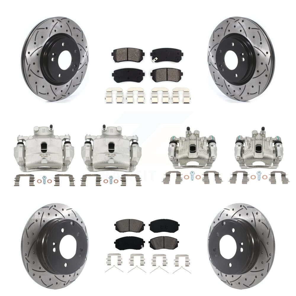 Transit Auto - KCD-100346S - Front and Rear Disc Brake Kits image 1