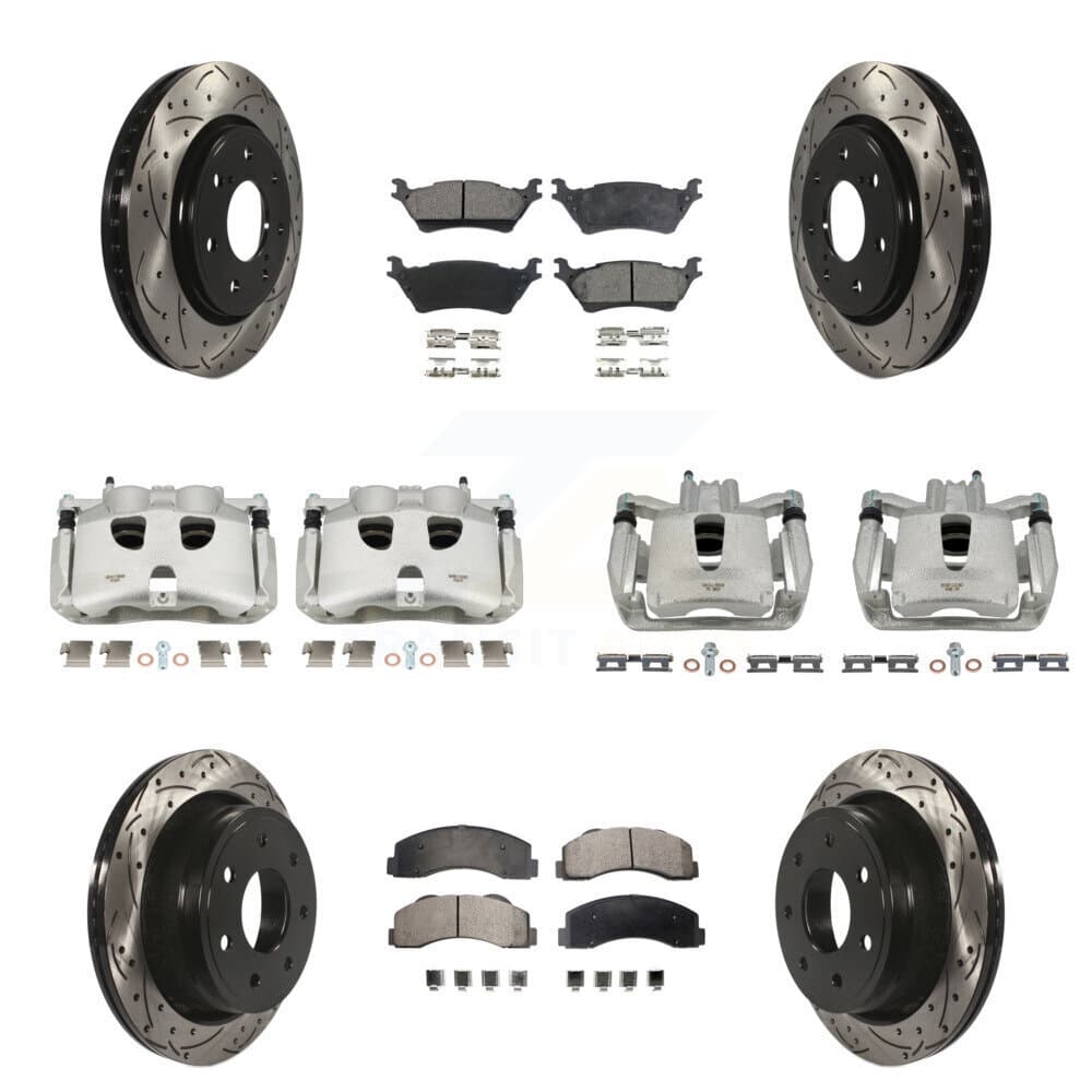 Transit Auto - KCD-100346T - Front and Rear Disc Brake Kits image 1