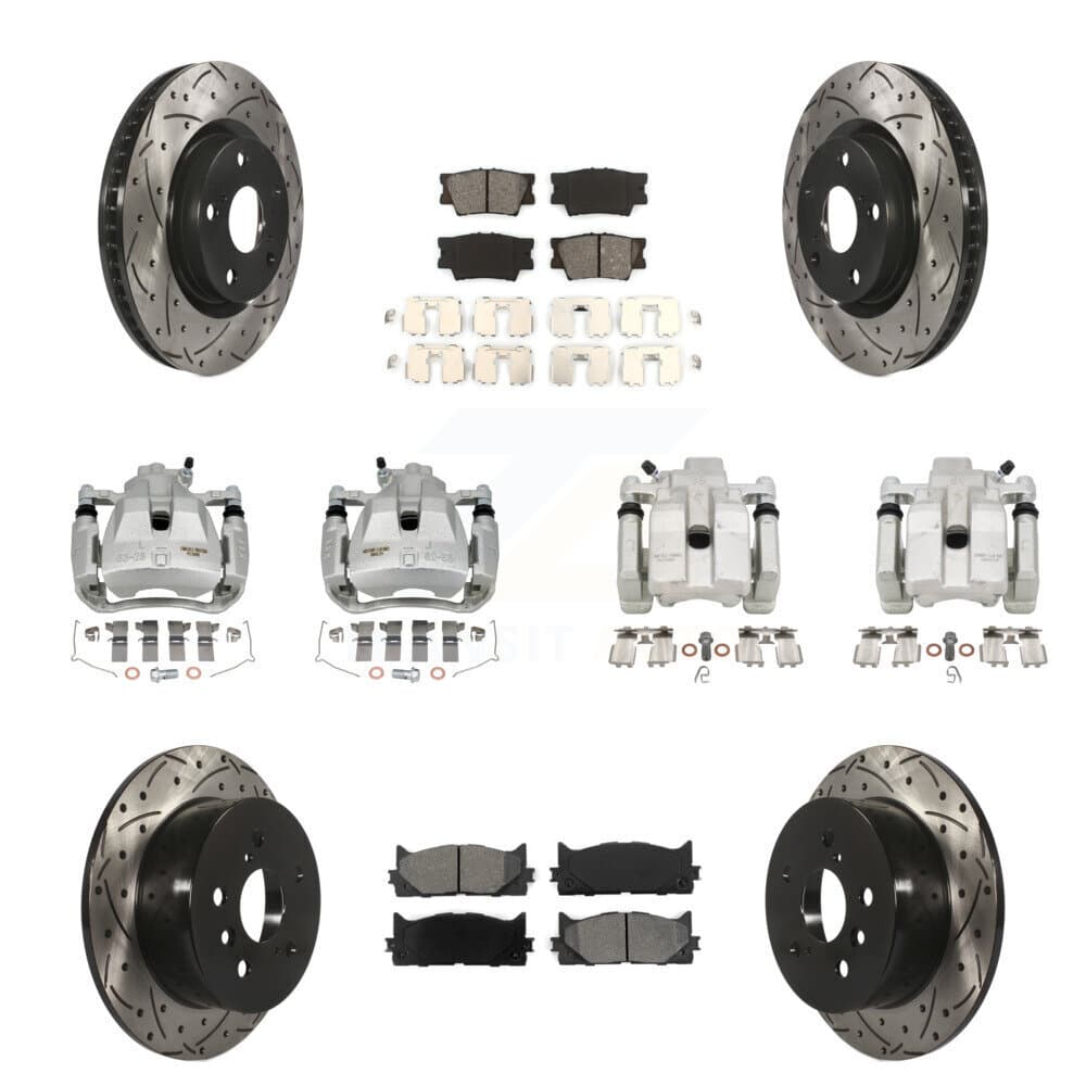 Transit Auto - KCD-100351S - Front and Rear Disc Brake Kits image 1