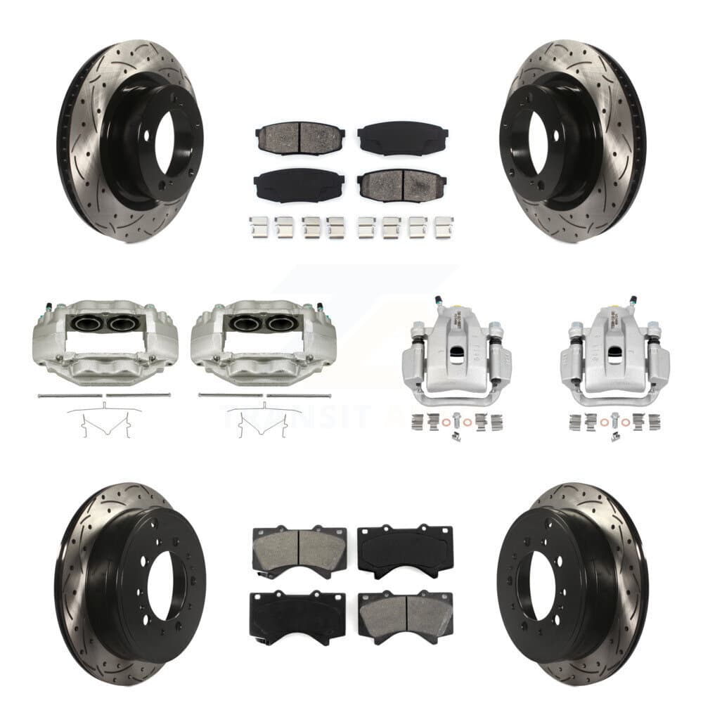 Transit Auto - KCD-100354S - Front and Rear Disc Brake Kits image 1