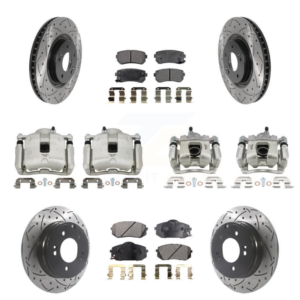 Transit Auto - KCD-100354T - Front and Rear Disc Brake Kits image 1
