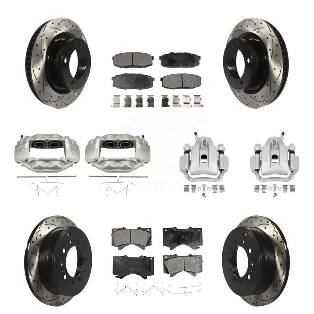 Transit Auto - KCD-100361P - Front and Rear Disc Brake Kits image 1