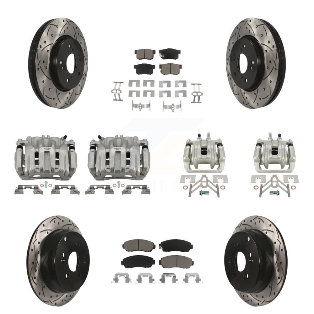 Transit Auto - KCD-100363C - Front and Rear Disc Brake Kits image 1