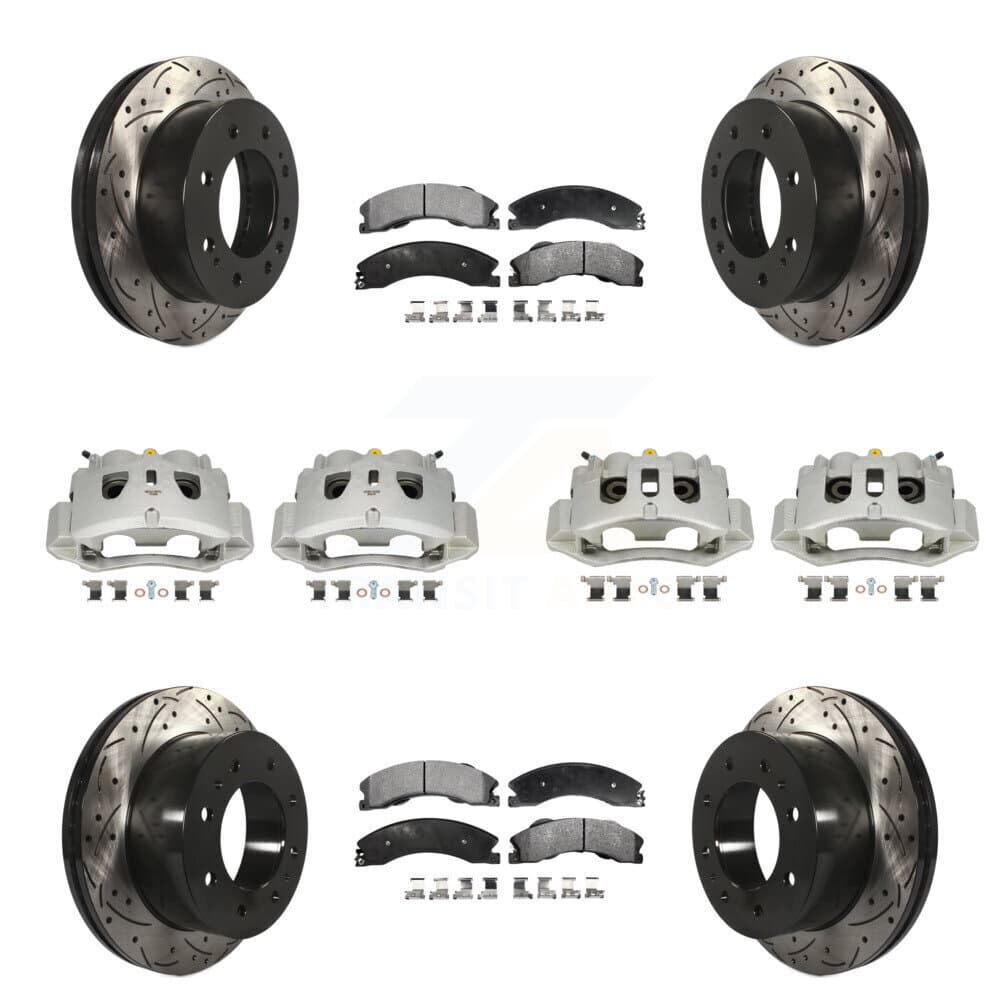 Transit Auto - KCD-100366P - Front and Rear Disc Brake Kits image 1