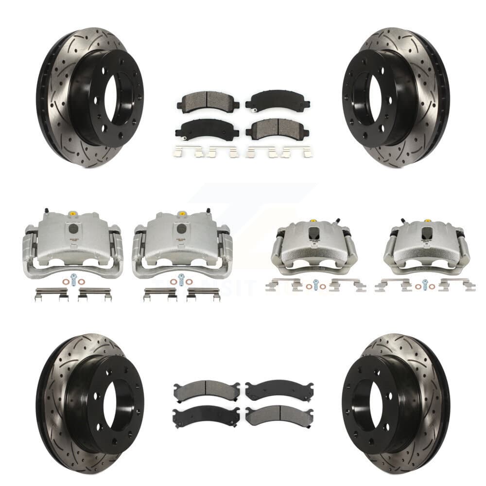 Transit Auto - KCD-100367S - Front and Rear Disc Brake Kits image 1