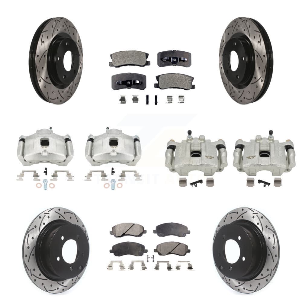 Transit Auto - KCD-100367T - Front and Rear Disc Brake Kits image 1