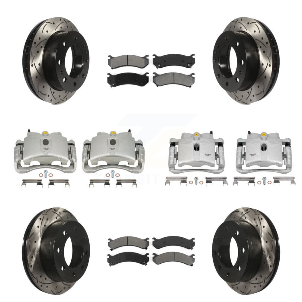 Transit Auto - KCD-100369S - Front and Rear Disc Brake Kits image 1
