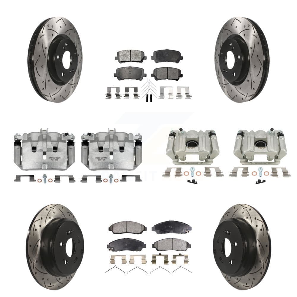 Transit Auto - KCD-100369T - Front and Rear Disc Brake Kits image 1