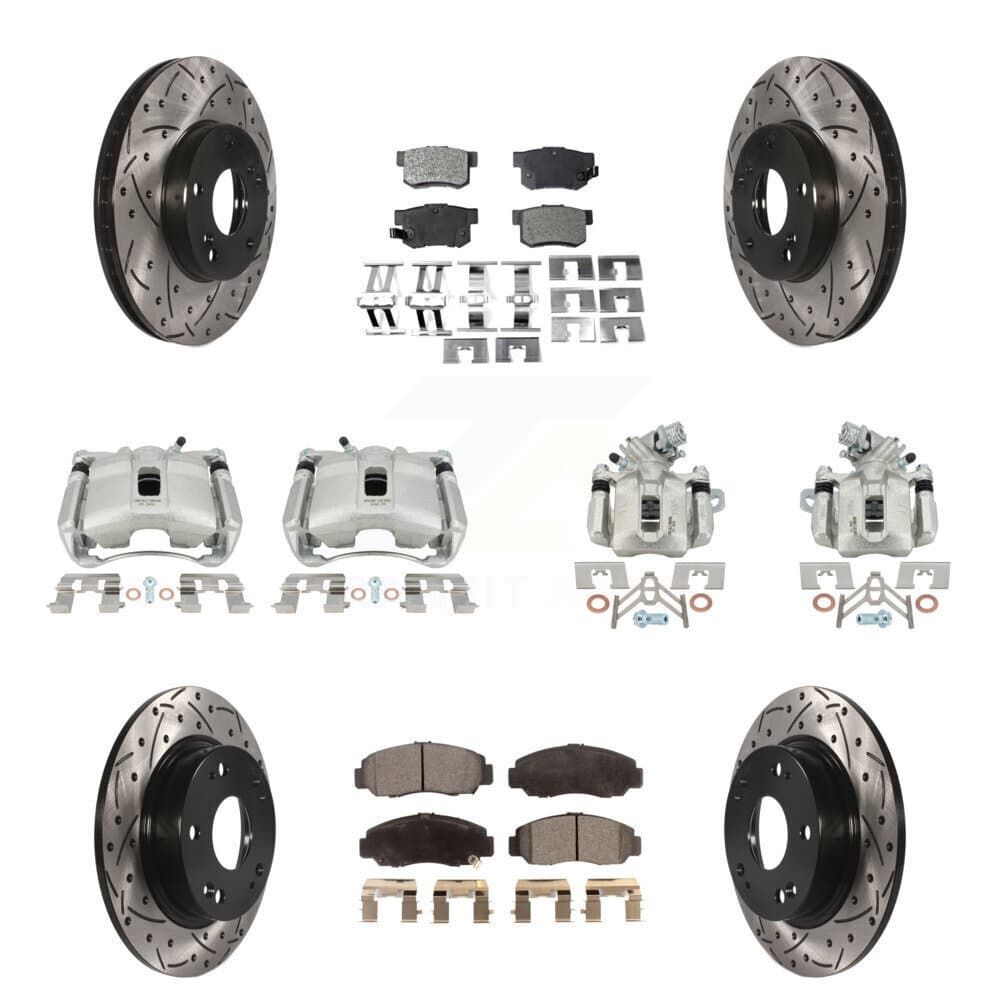 Transit Auto - KCD-100371P - Front and Rear Disc Brake Kits image 1