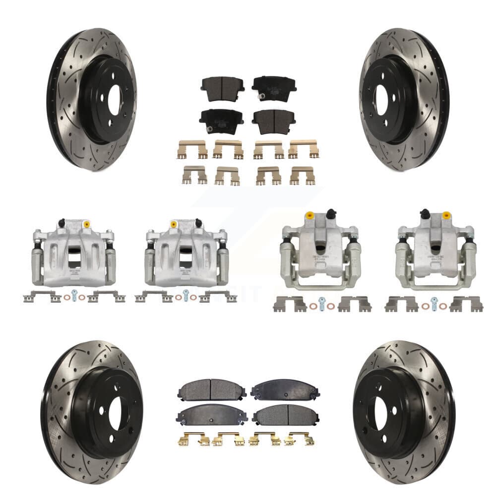 Transit Auto - KCD-100373T - Front and Rear Disc Brake Kits image 1