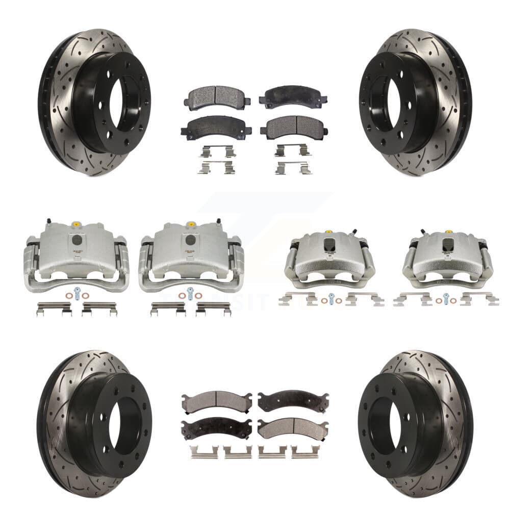 Transit Auto - KCD-100375P - Front and Rear Disc Brake Kits image 1