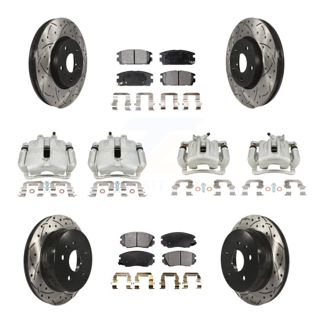 Transit Auto - KCD-100376T - Front and Rear Disc Brake Kits image 1