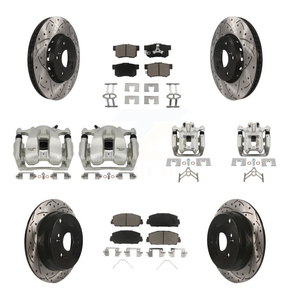Transit Auto - KCD-100377C - Front and Rear Disc Brake Kits image 1
