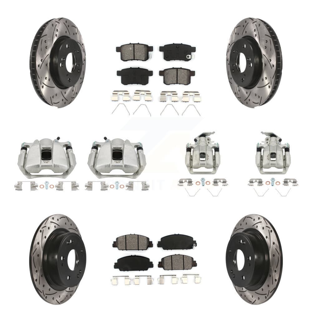 Transit Auto - KCD-100379S - Front and Rear Disc Brake Kits image 1