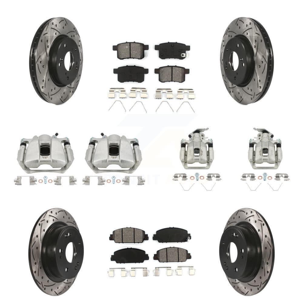 Transit Auto - KCD-100380S - Front and Rear Disc Brake Kits image 1