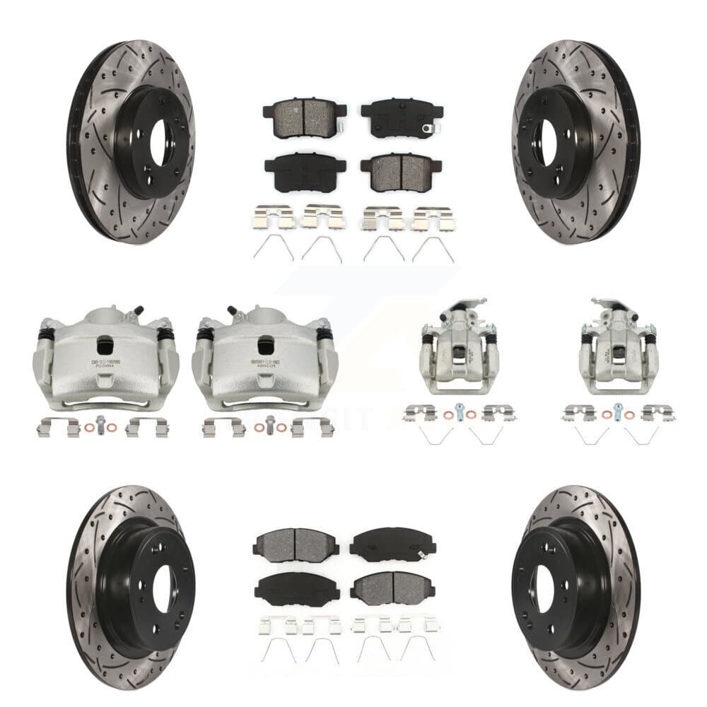 Transit Auto - KCD-100381S - Front and Rear Disc Brake Kits image 1