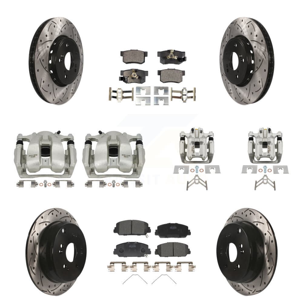 Transit Auto - KCD-100382T - Front and Rear Disc Brake Kits image 1