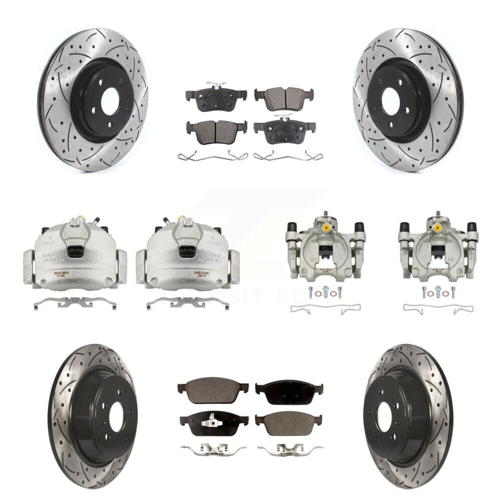 Transit Auto - KCD-100383P - Front and Rear Disc Brake Kits image 1