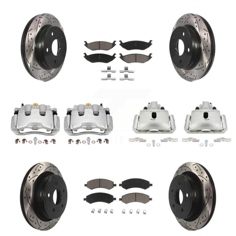 Transit Auto - KCD-100384C - Front and Rear Disc Brake Kits image 1