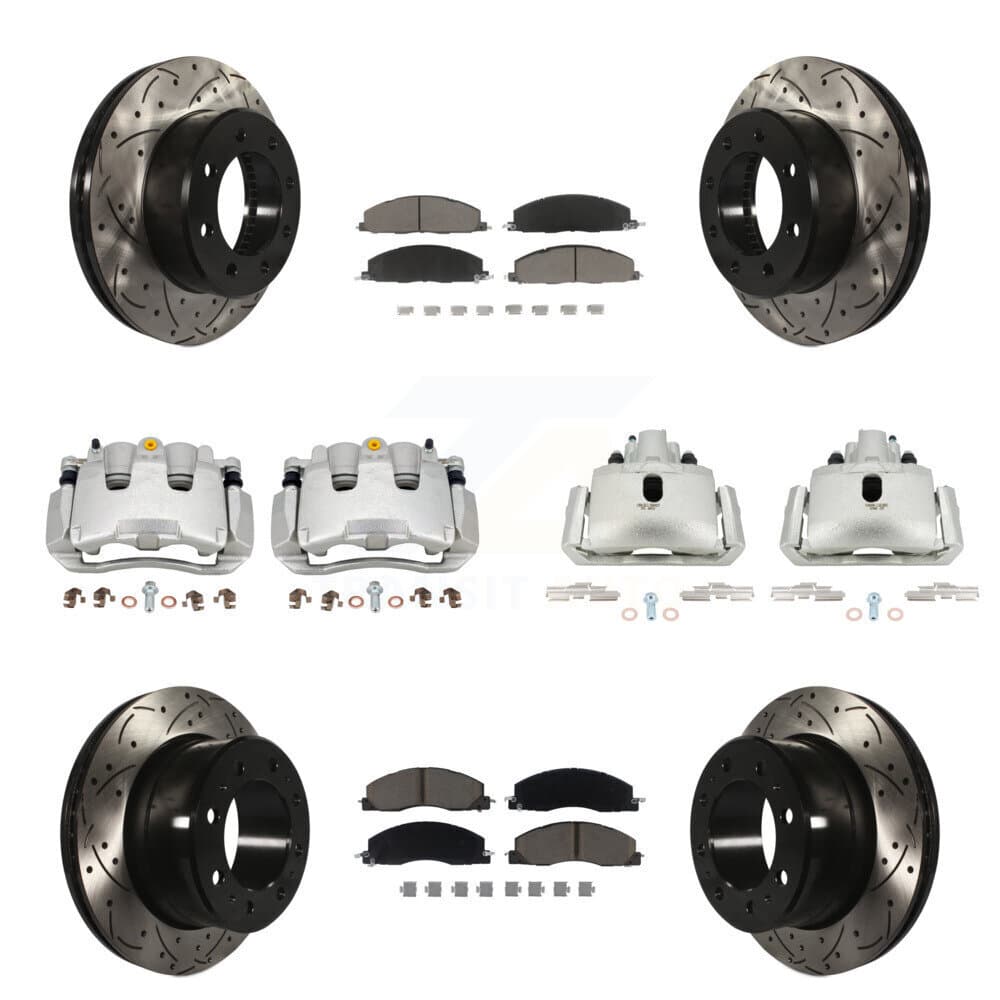 Transit Auto - KCD-100385C - Front and Rear Disc Brake Kits image 1