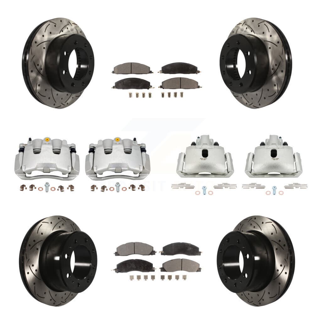 Transit Auto - KCD-100388T - Front and Rear Disc Brake Kits image 1