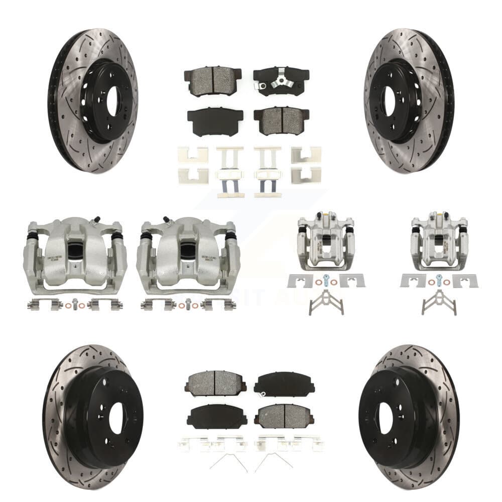 Transit Auto - KCD-100391S - Front and Rear Disc Brake Kits image 1