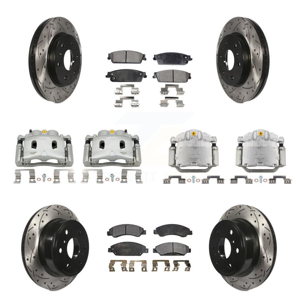 Transit Auto - KCD-100394P - Front and Rear Disc Brake Kits image 1