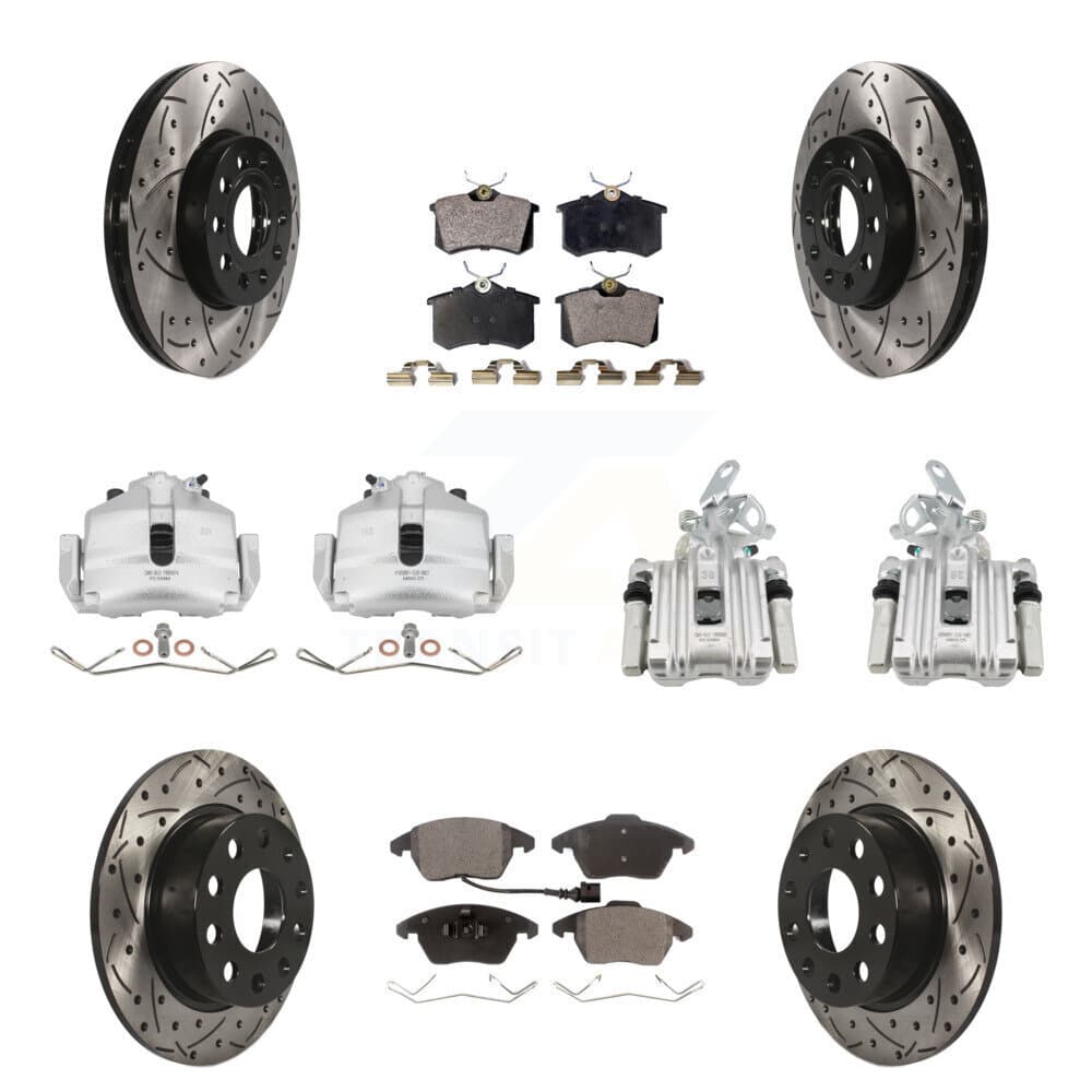 Transit Auto - KCD-100397T - Front and Rear Disc Brake Kits image 1