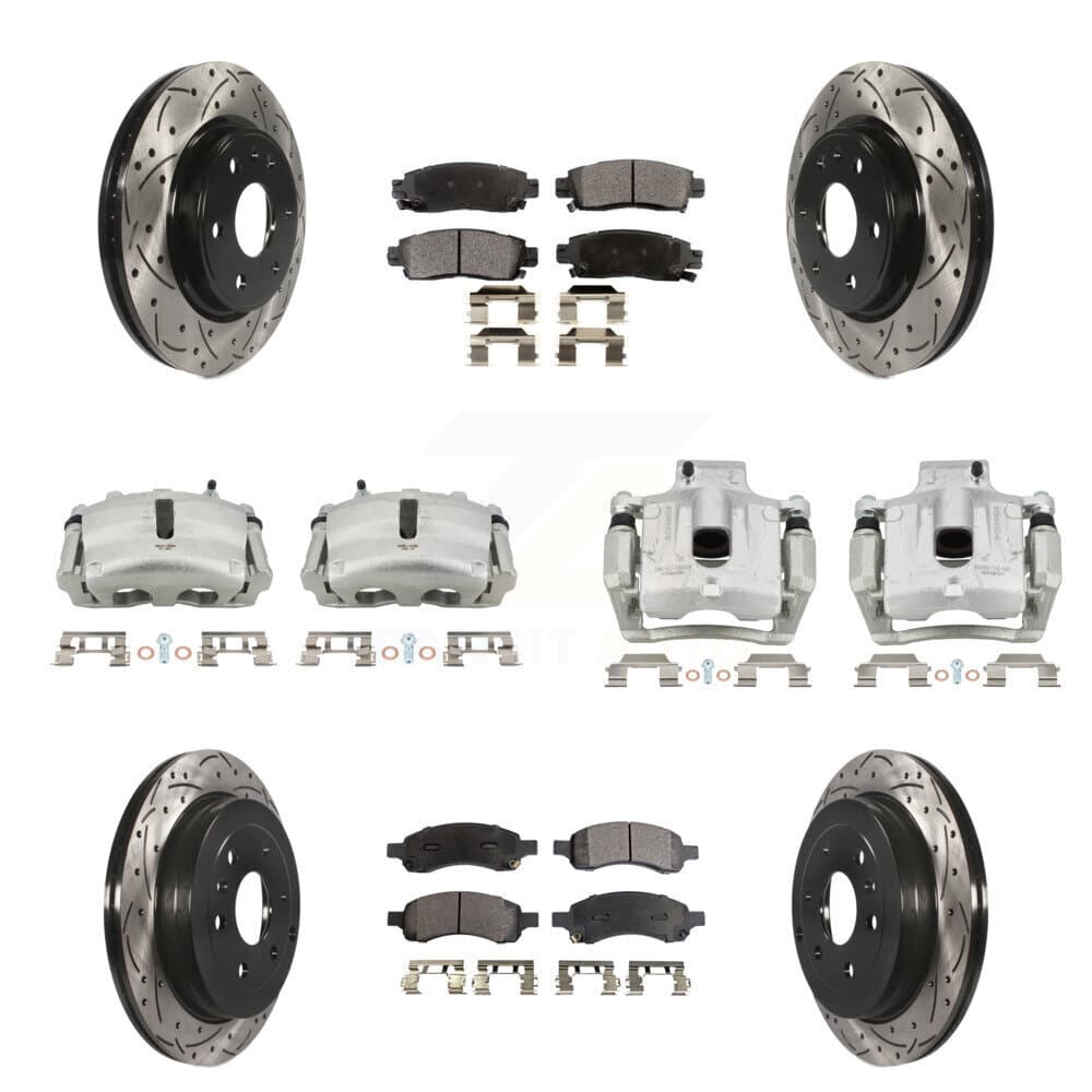 Transit Auto - KCD-100399P - Front and Rear Disc Brake Kits image 1