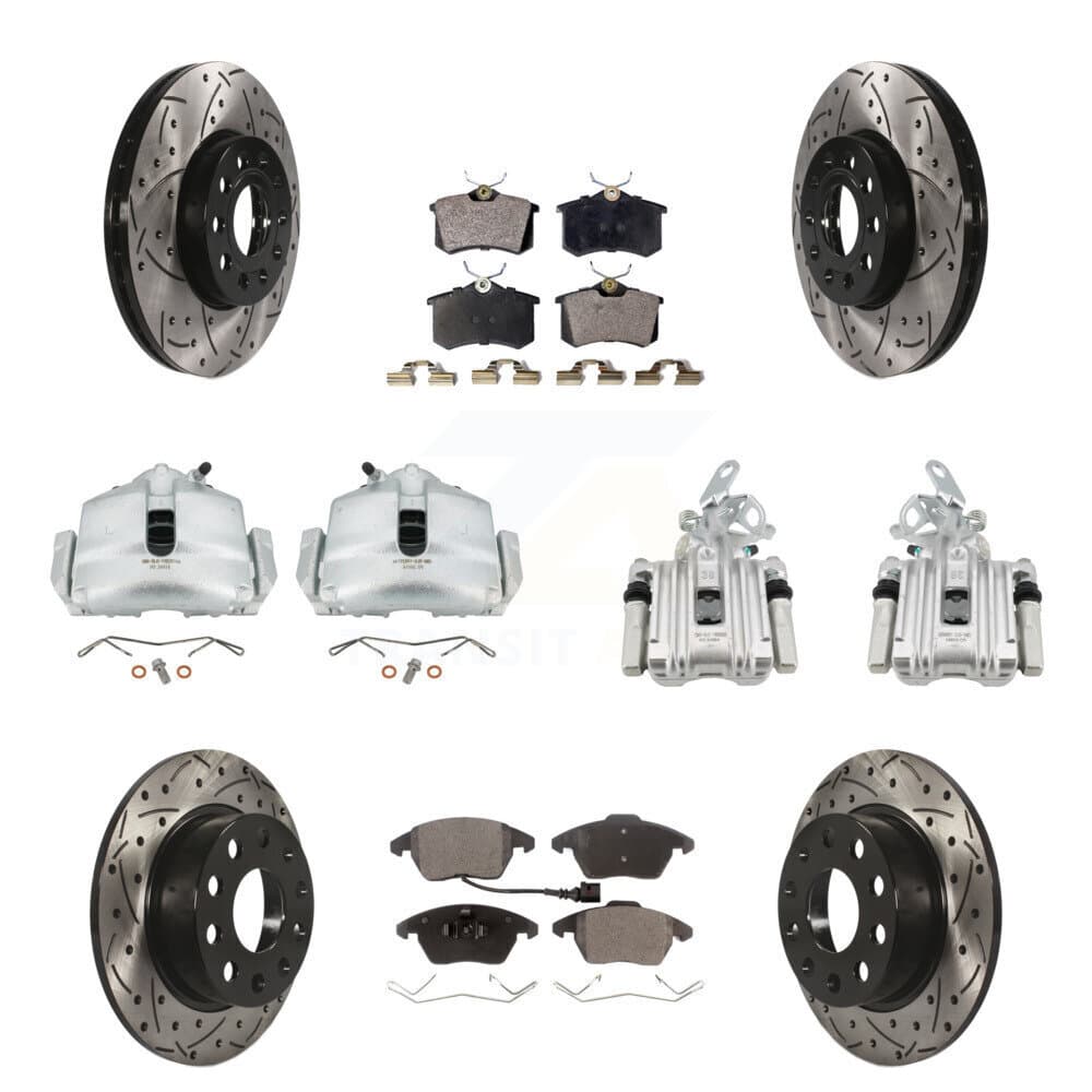 Transit Auto - KCD-100399T - Front and Rear Disc Brake Kits image 1