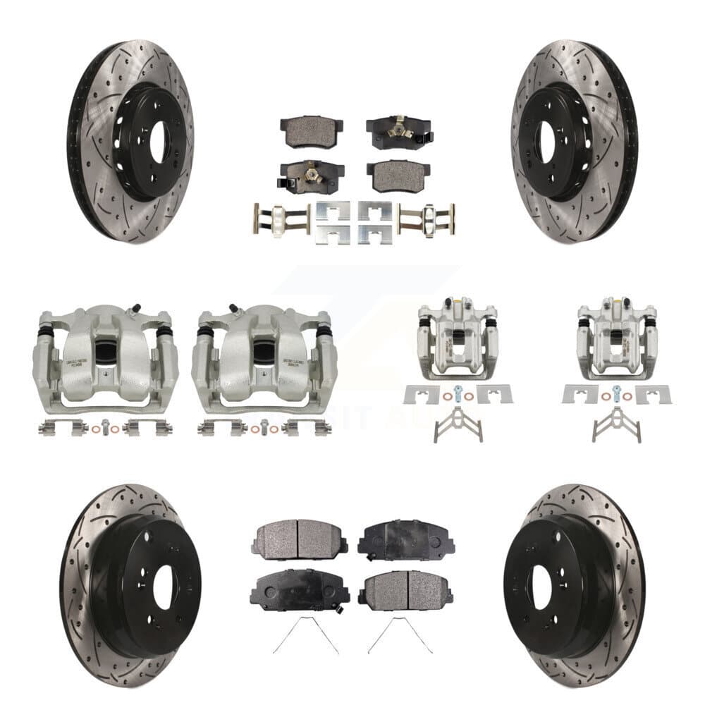 Transit Auto - KCD-100400P - Front and Rear Disc Brake Kits image 1