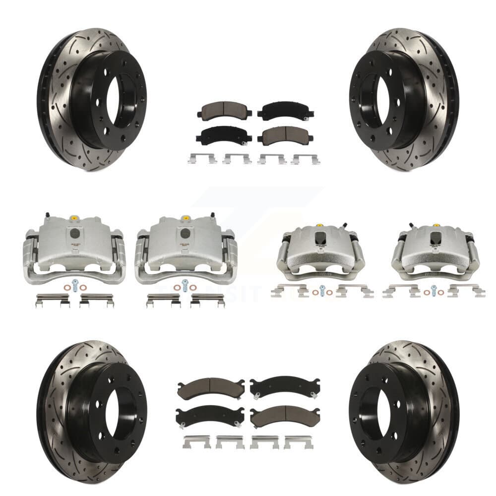 Transit Auto - KCD-100401C - Front and Rear Disc Brake Kits image 1