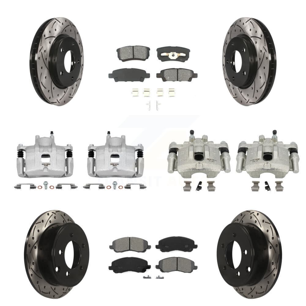 Transit Auto - KCD-100401S - Front and Rear Disc Brake Kits image 1