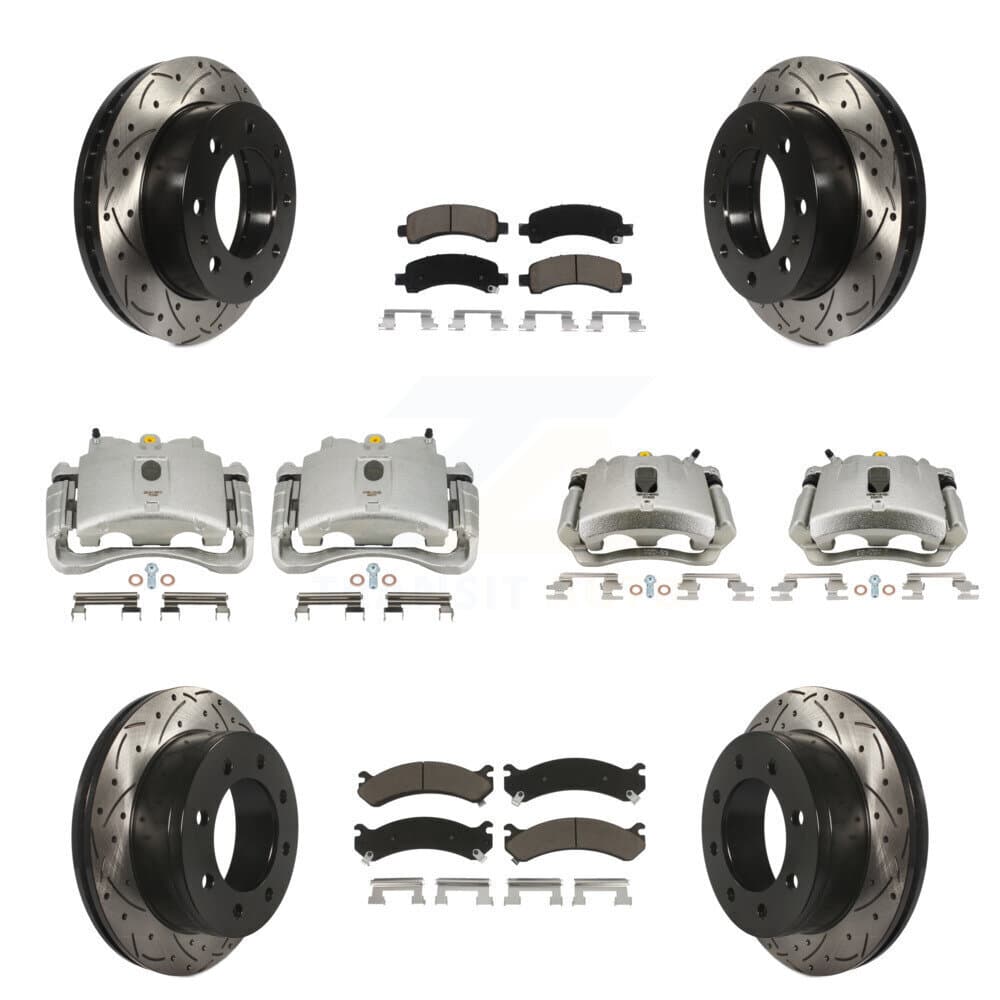 Transit Auto - KCD-100402C - Front and Rear Disc Brake Kits image 1