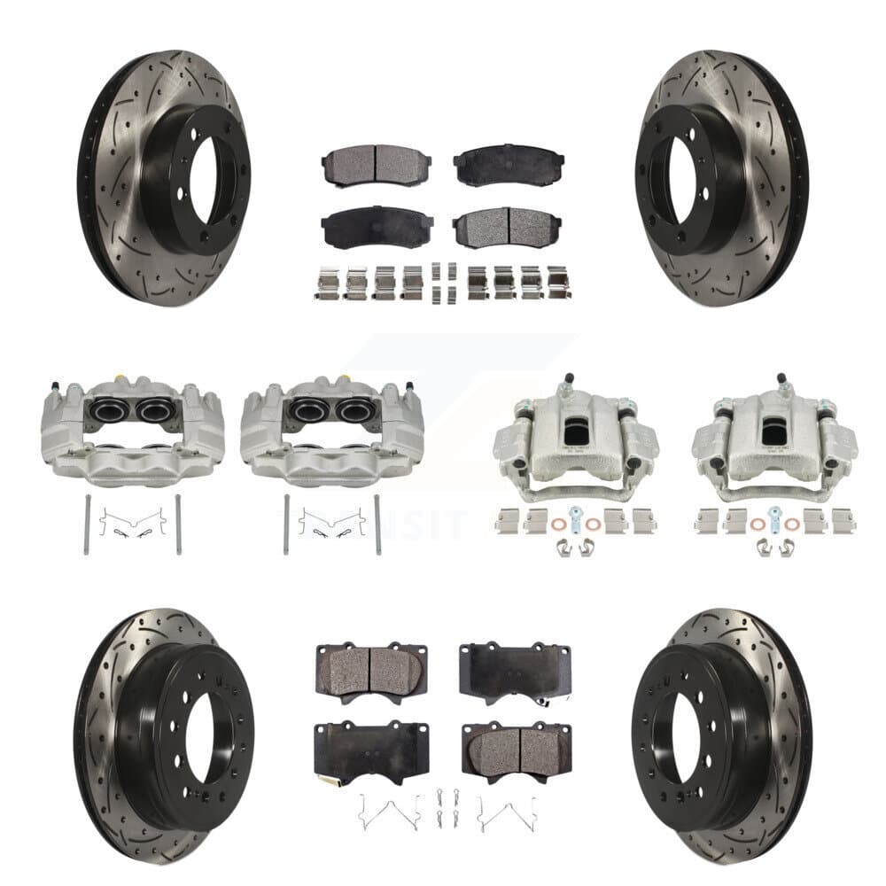 Transit Auto - KCD-100405T - Front and Rear Disc Brake Kits image 1