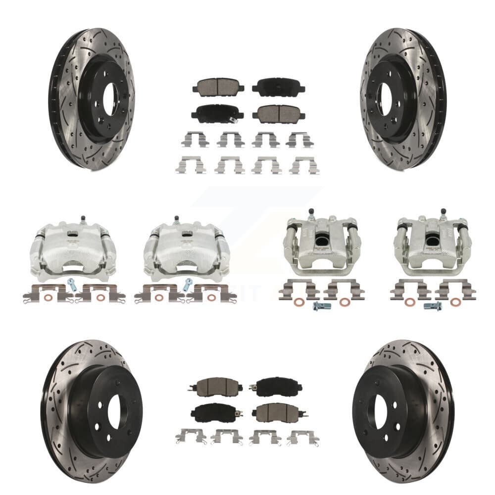 Transit Auto - KCD-100406C - Front and Rear Disc Brake Kits image 1