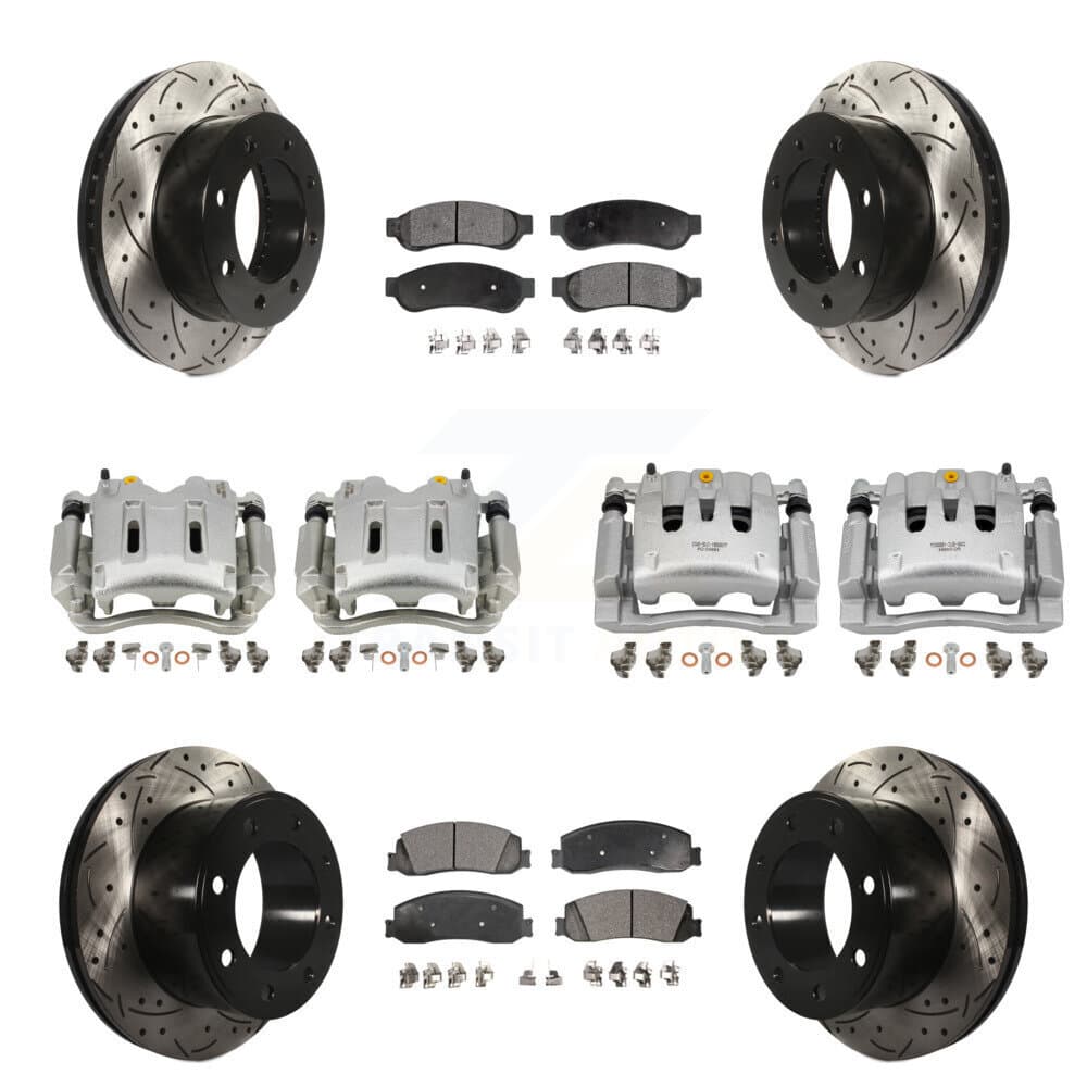 Transit Auto - KCD-100407T - Front and Rear Disc Brake Kits image 1