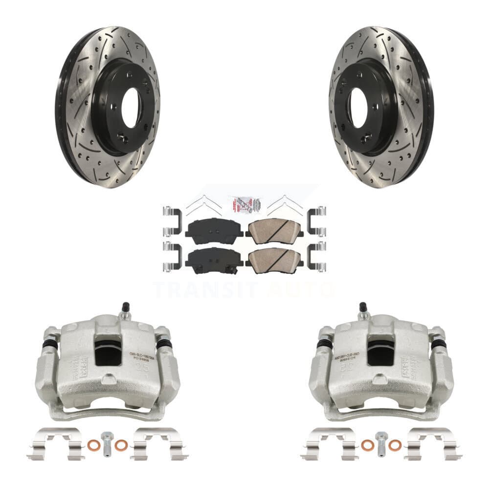 Transit Auto - KCD-100408N - Front Disc Brake Kits image 1