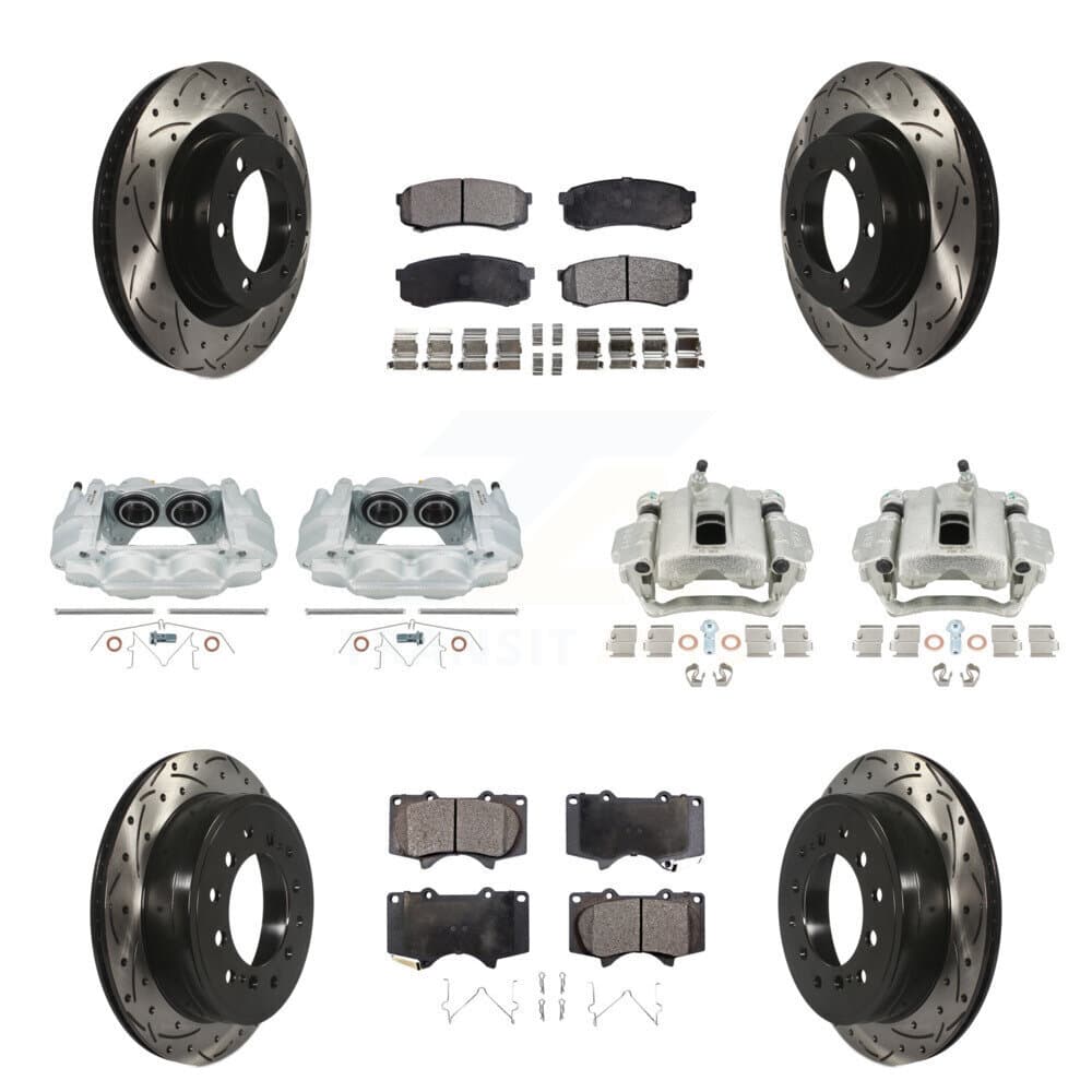 Transit Auto - KCD-100408P - Front and Rear Disc Brake Kits image 1