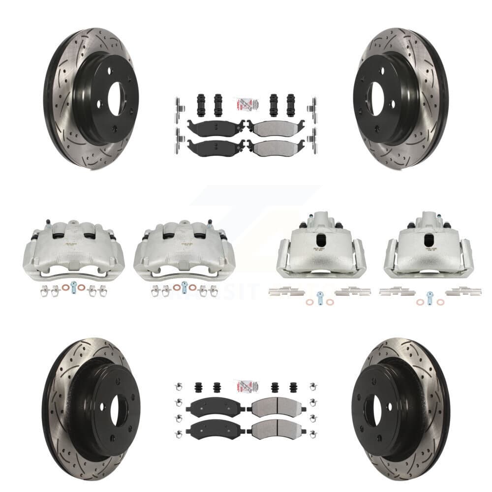 Transit Auto - KCD-100412N - Front and Rear Disc Brake Kits image 1
