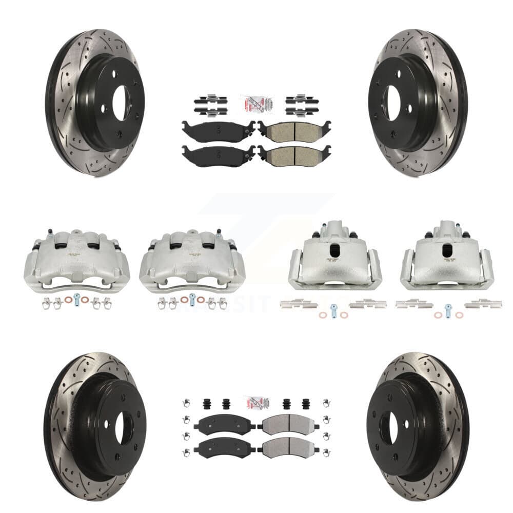 Transit Auto - KCD-100413N - Front and Rear Disc Brake Kits image 1